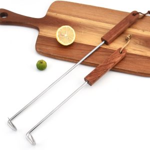 12 Inch BBQ Turner with Wooden Handles | YinHao Houseware