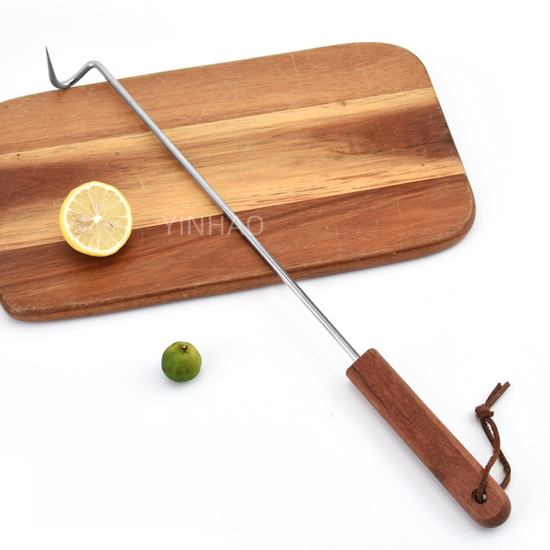 12 Inch BBQ Turner with Wooden Handles — product detail 5 | YinHao Houseware
