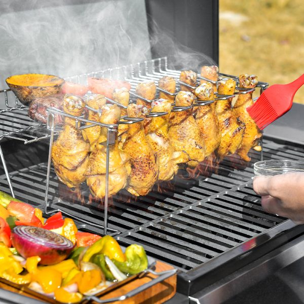 BBQ Grill Racks with Drip Tray — product image 4