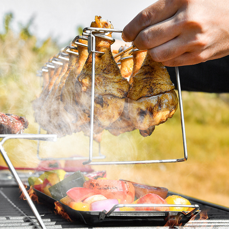 BBQ Grill Racks with Drip Tray — product detail 5 | YinHao Houseware