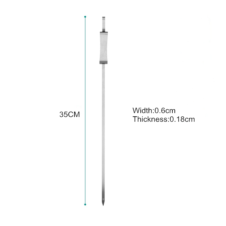 15.35 Inch BBQ Skewers — product detail 2 | YinHao Houseware