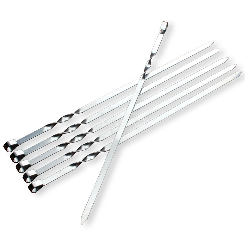 19.6 Inch BBQ Skewers for Camping — product detail 3 | YinHao Houseware