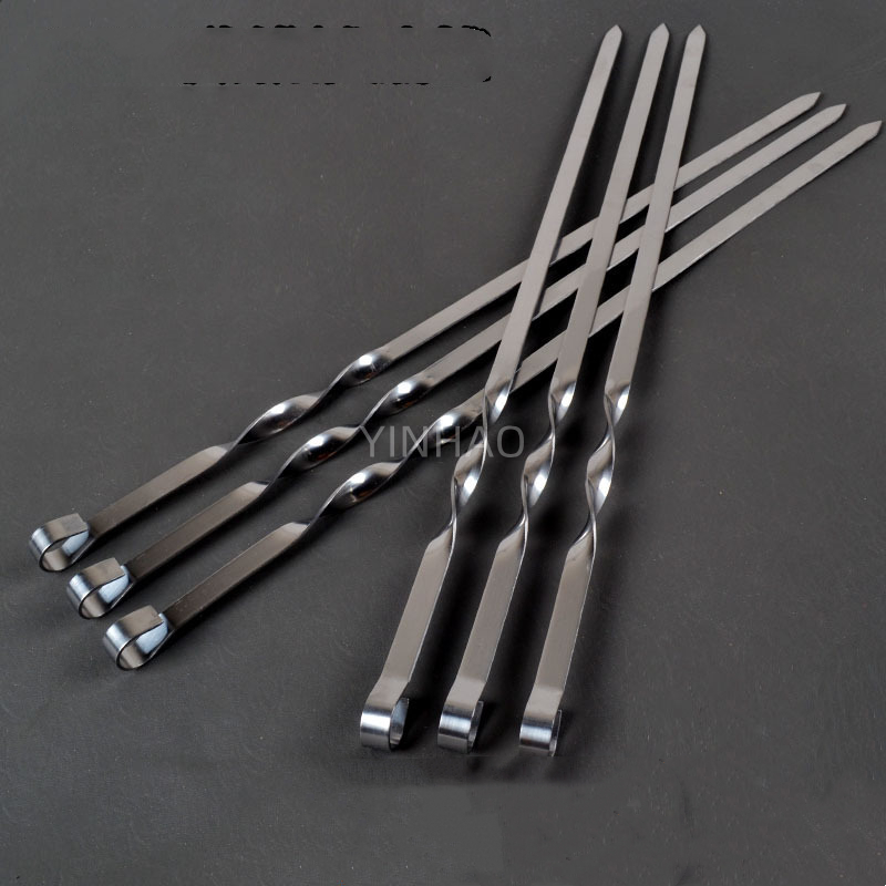 19.6 Inch BBQ Skewers for Camping | YinHao Houseware