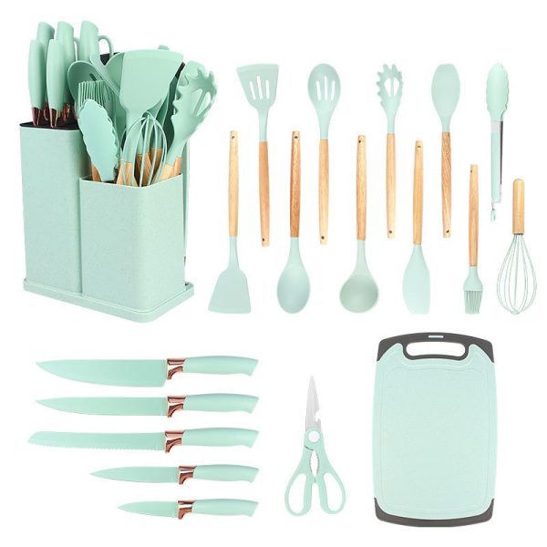 Kitchen Utensil Set with Wooden Handles — product image 4