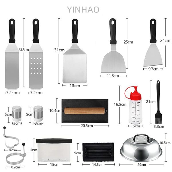 22-Piece Griddle Tools for Outdoor Kitchen — product image 2