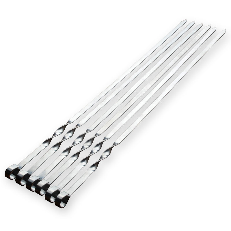 23.5 Inch Heavy-Duty BBQ Skewers — product detail 2 | YinHao Houseware