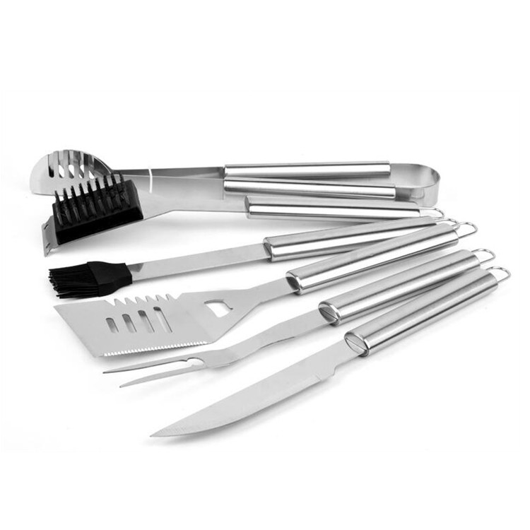 26-Piece Heavy-Duty Stainless Steel BBQ Tool Set with Aluminum Case — product detail 2 | YinHao Houseware