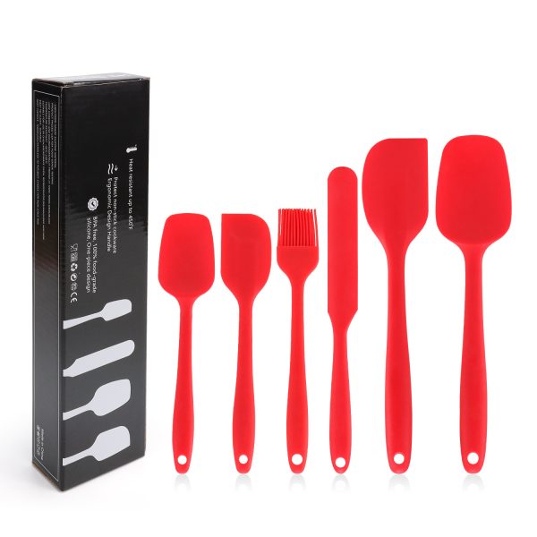 Heat-Resistant Kitchen Utensil Set with Silicone Handles — product image 5