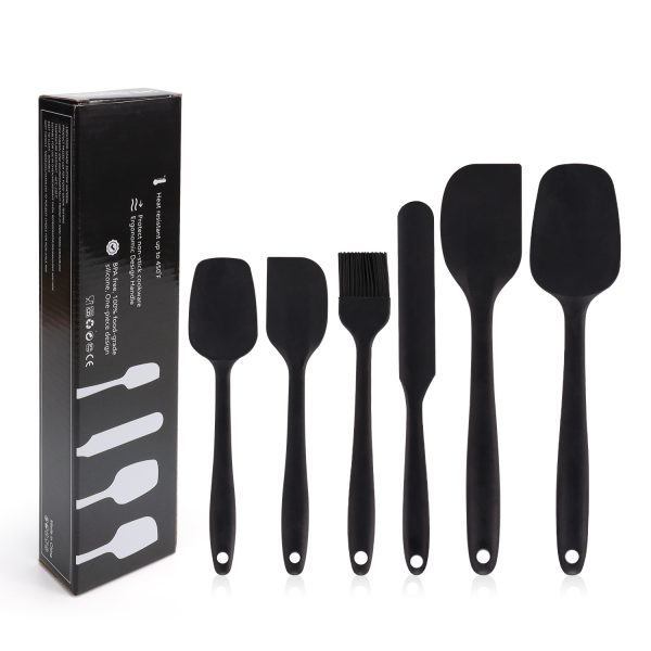 Heat-Resistant Kitchen Utensil Set with Silicone Handles — product image 6
