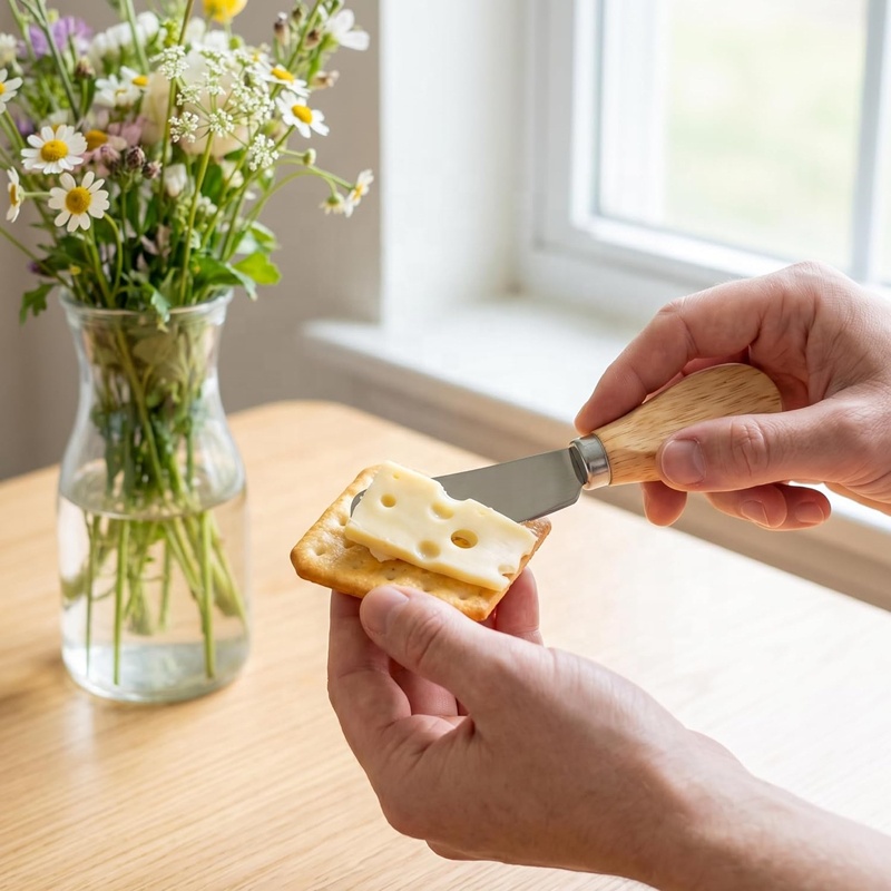 6 Pieces Cheese Spreader Knives Set with 3.jpg