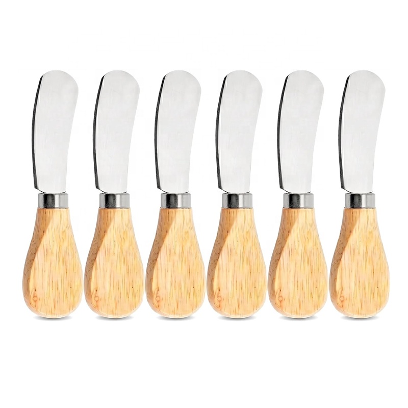 6 Pieces Cheese Spreader Knives Set with.jpg