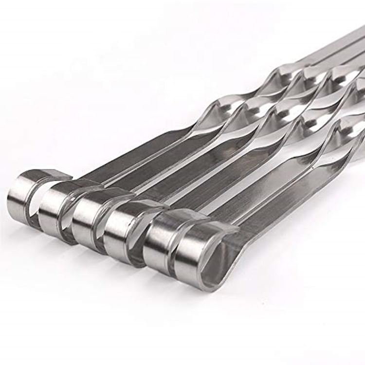 6-Piece 22 Inch BBQ Skewers for Outdoor Cooking — product detail 5 | YinHao Houseware