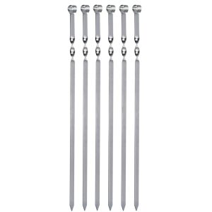 6-Piece 22 Inch BBQ Skewers | YinHao Houseware