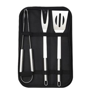 3-Piece Stainless Steel BBQ Tool Set for Outdoor | YinHao Houseware