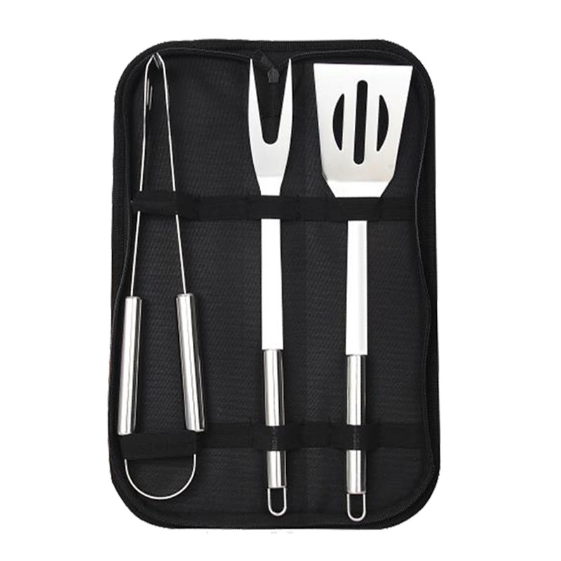 3-Piece Stainless Steel BBQ Tool Set for Outdoor | YinHao Houseware
