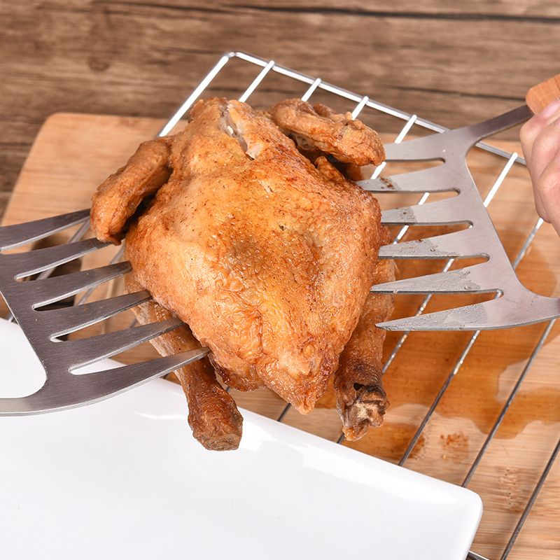 BBQ Accessories with Wooden Handles — product detail 3 | YinHao Houseware