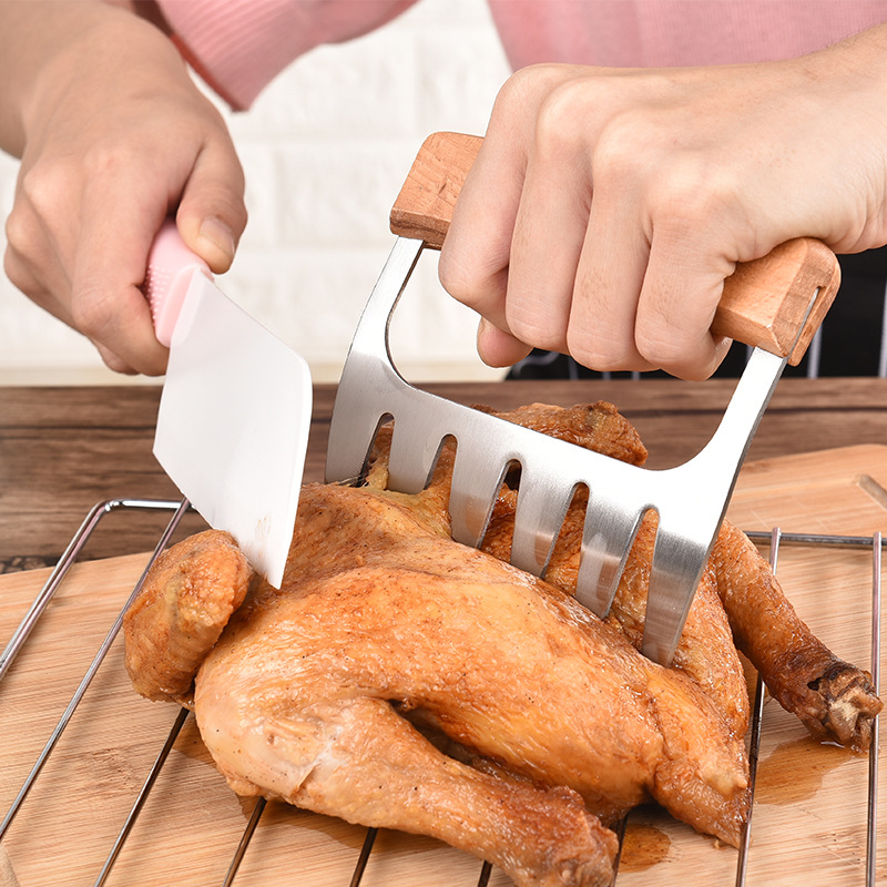 BBQ Accessories with Wooden Handles — product detail 4 | YinHao Houseware