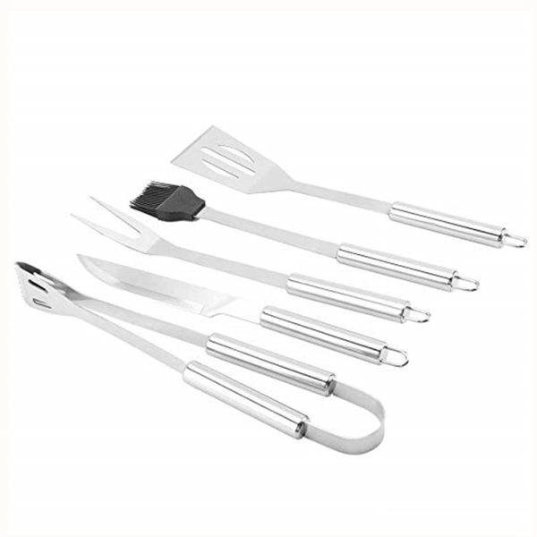 5-Piece Stainless Steel BBQ Tool Set for Outdoor — product image 2