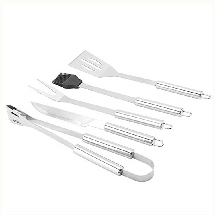 5-Piece Stainless Steel BBQ Tool Set for Outdoor — product detail 2 | YinHao Houseware