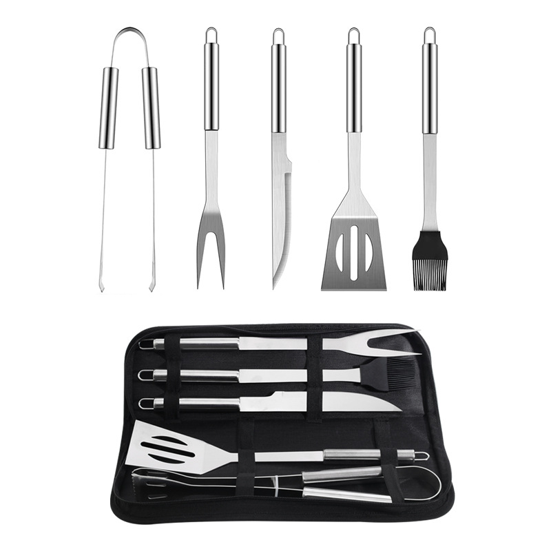 5-Piece Stainless Steel BBQ Tool Set for Outdoor — product detail 4 | YinHao Houseware