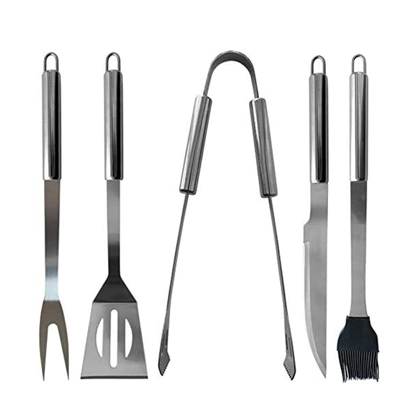 5-Piece Stainless Steel BBQ Tool Set for Outdoor — product detail 5 | YinHao Houseware