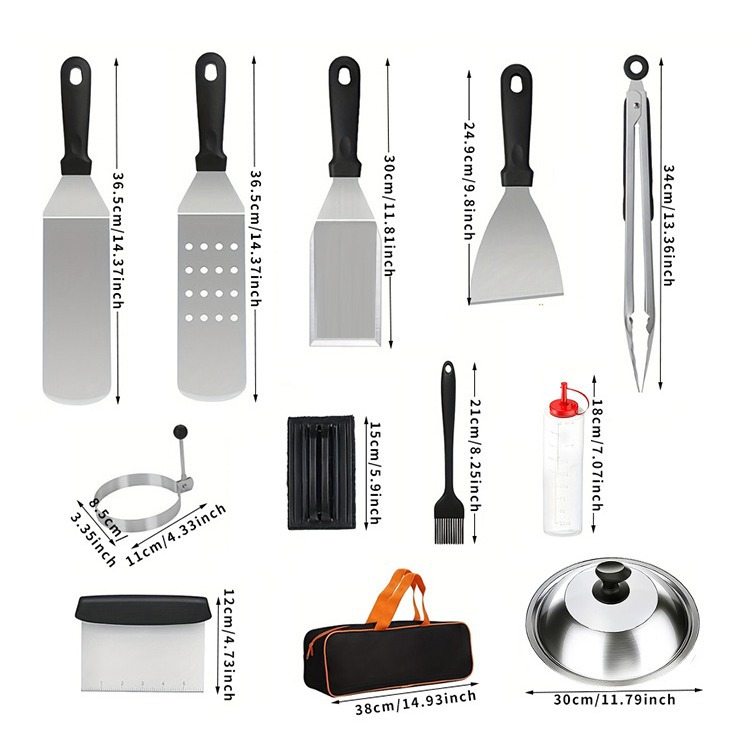 Griddle Tool Set for Outdoor — product detail 2 | YinHao Houseware