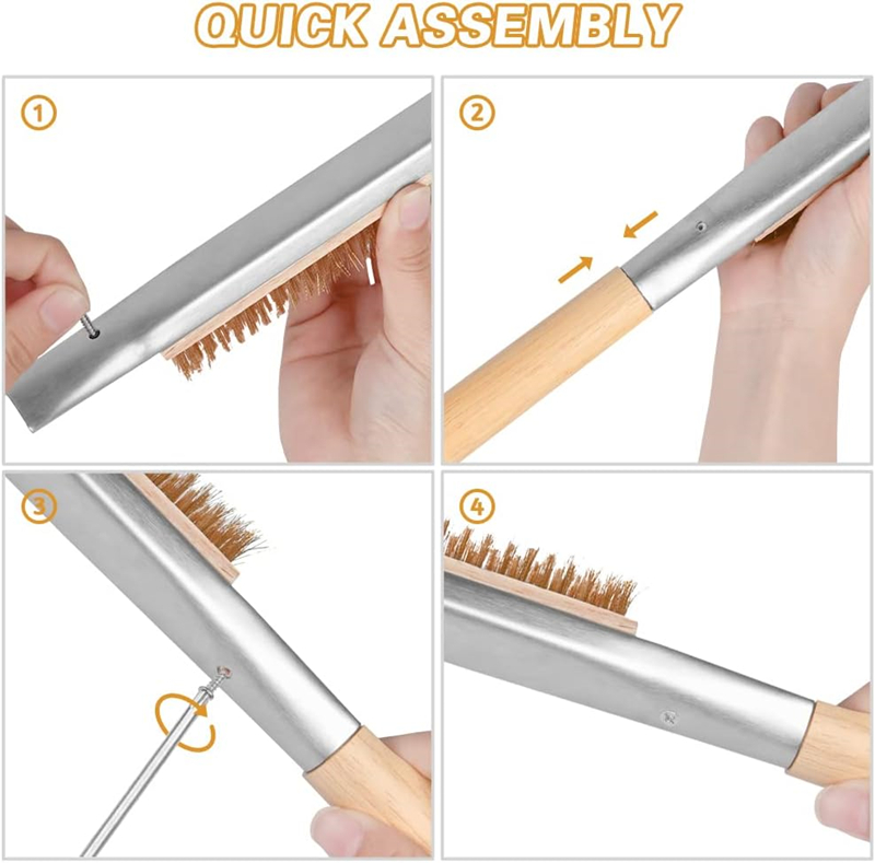 Brass Bristles Wood Handle 21Inch Pizza Brush 1.jpg