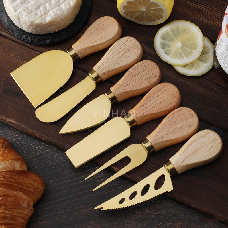 Charcuterie Board Accessories 6Pcs Gold Cheese Knife 4.jpg