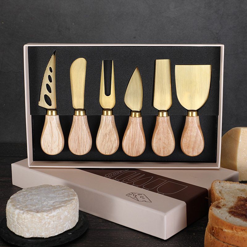 Charcuterie Board Accessories 6Pcs Gold Cheese Knife 5.jpg