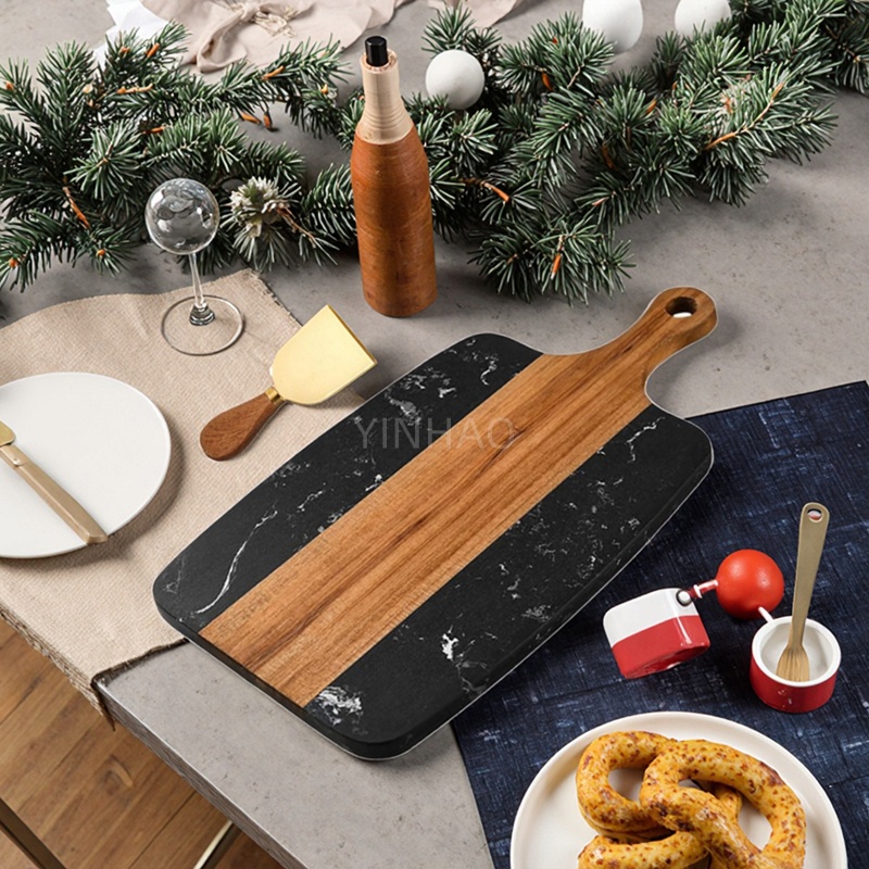 Marble Cheese Board Set for Gifting — product detail 4 | YinHao Houseware