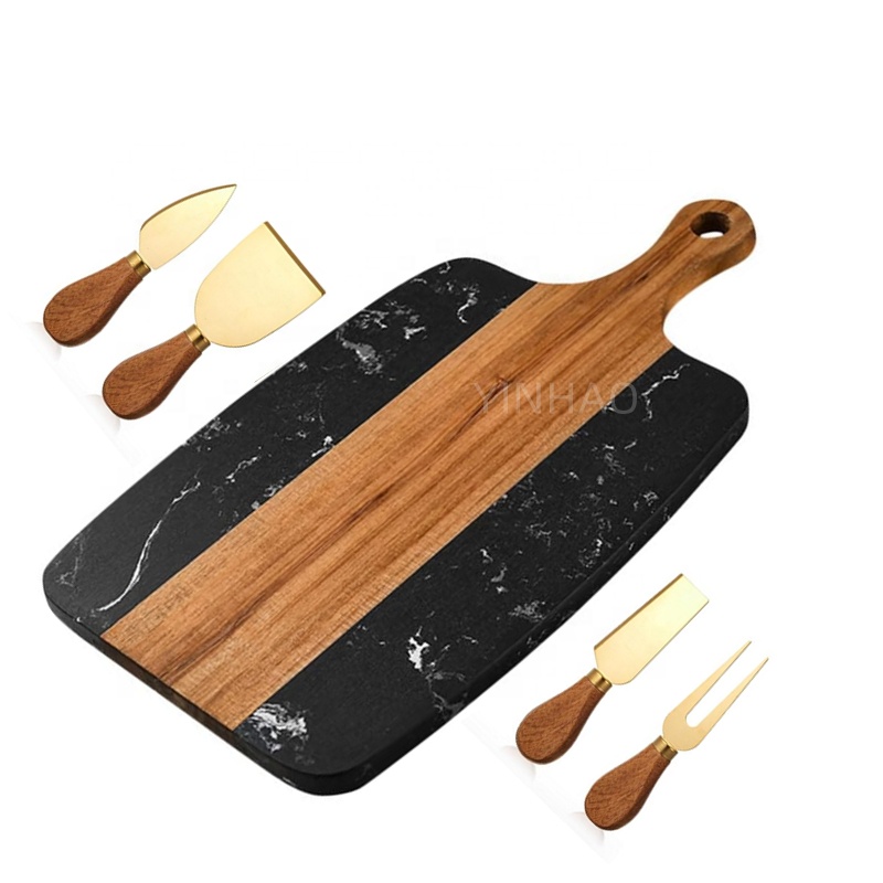Marble Cheese Board Set for Gifting | YinHao Houseware
