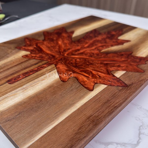 Maple Leaf Cutting Board — product image 4