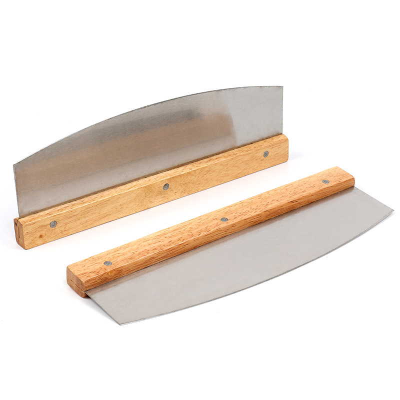 14 Inch Pizza Cutter with Wooden Handles — product detail 4 | YinHao Houseware