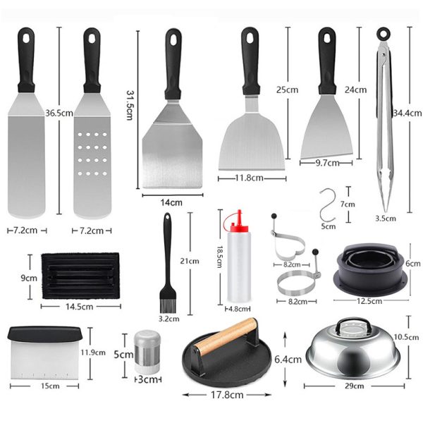 27-Piece Griddle Tools for Outdoor — product image 2