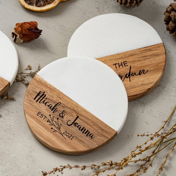 Marble 4 Inch Coaster — product image 1