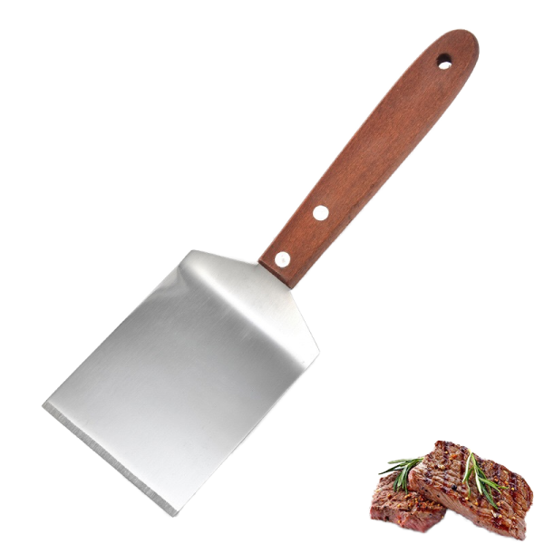 2.5 Inch BBQ Spatula with Wooden Handles — product image 1