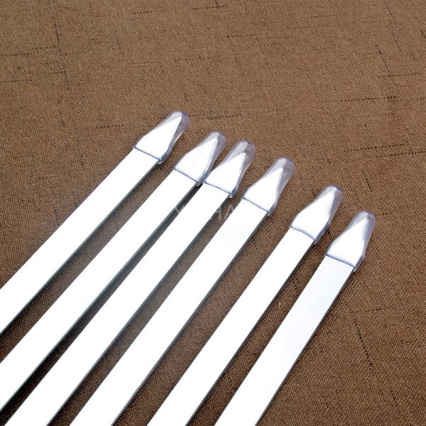 55 cm BBQ Skewers with Wooden Handles — product image 3