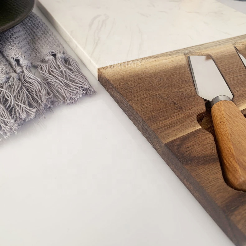 Acacia Wood Charcuterie Board Set for Gifting — product detail 5 | YinHao Houseware
