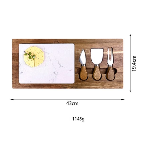 Marble Charcuterie Board Set — product image 2