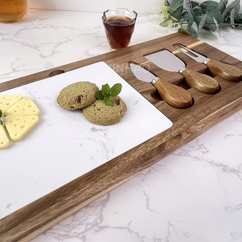 Marble Charcuterie Board Set — product detail 3 | YinHao Houseware
