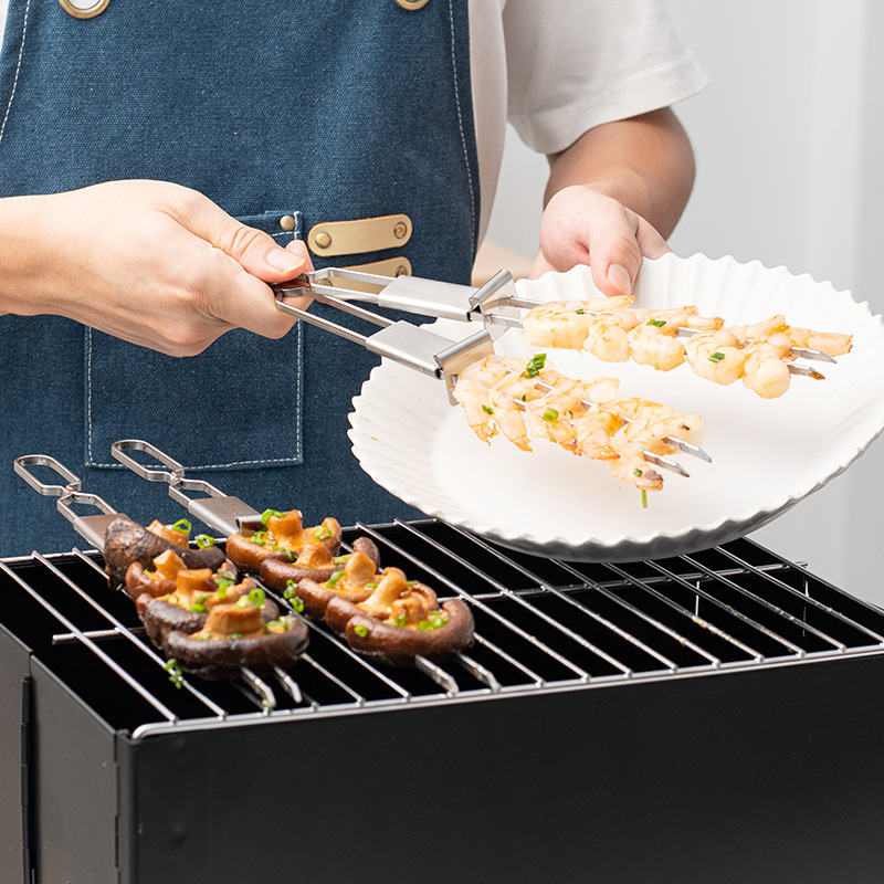BBQ Skewers with Double Prong — product detail 5 | YinHao Houseware