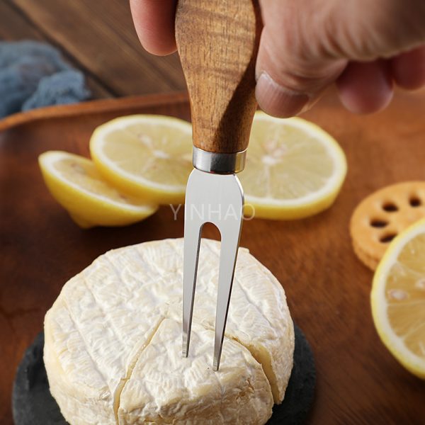 Cheese Knife Set with Acacia Wood Handles — product image 4