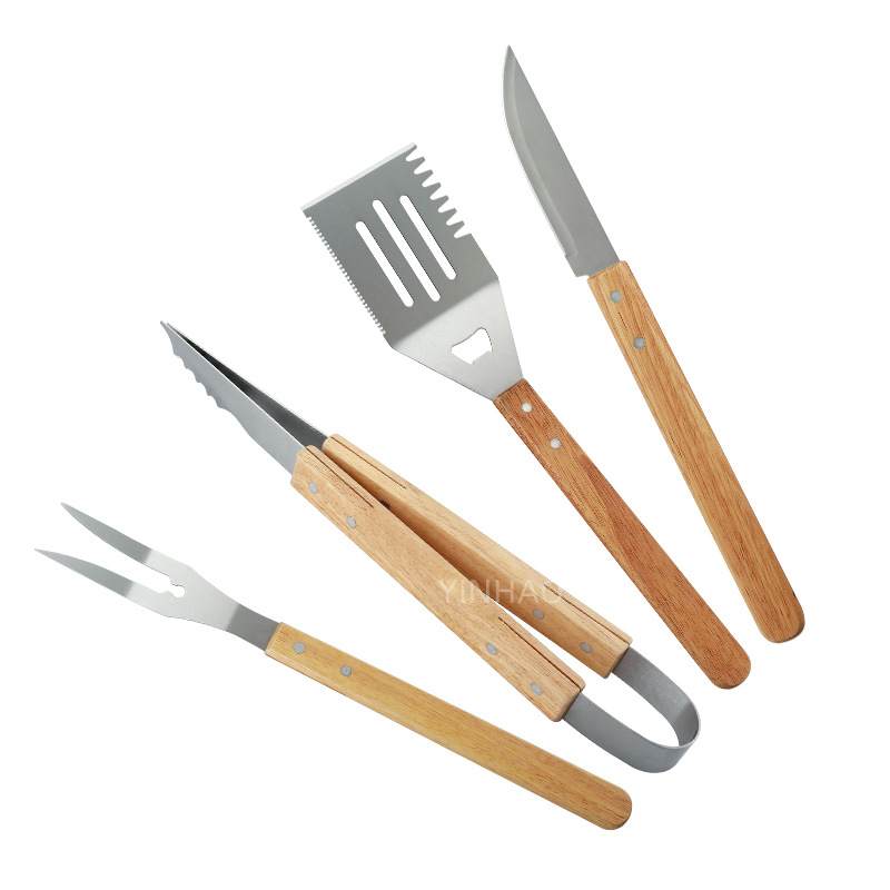 BBQ Spatula Set with Wooden Handles — product detail 6 | YinHao Houseware