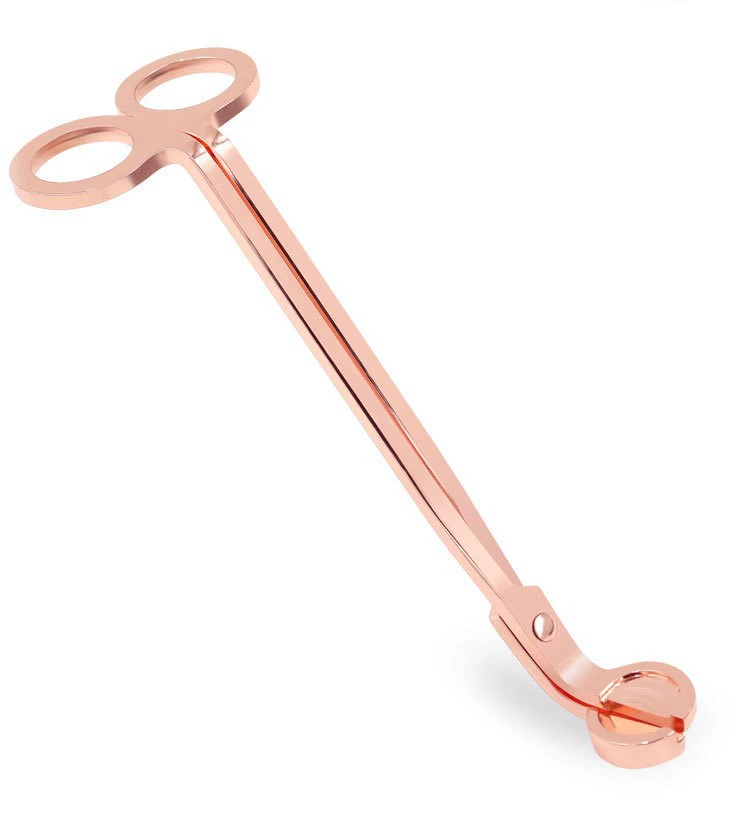 Custom Logo Stainless Steel Gold Candle Scissors 2.webp