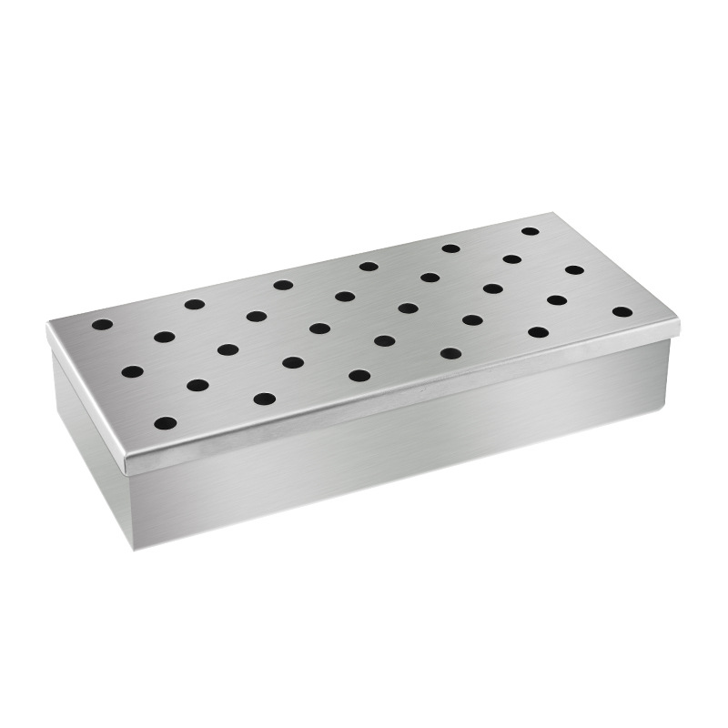 Smoker Box with Wooden Handles | YinHao Houseware