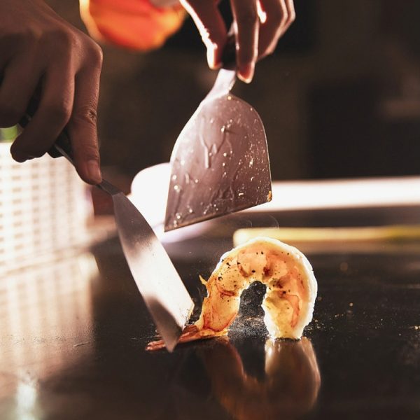 BBQ Spatula with Wooden Handles with Scraper — product image 5