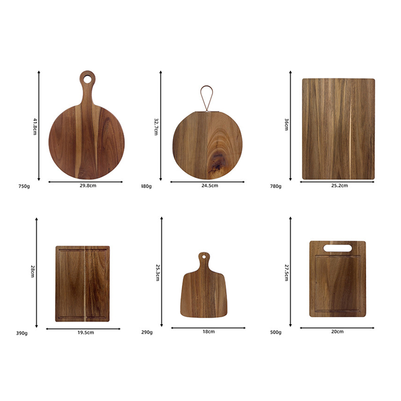 Acacia Wood Cutting Board for Kitchen Décor — product detail 2 | YinHao Houseware