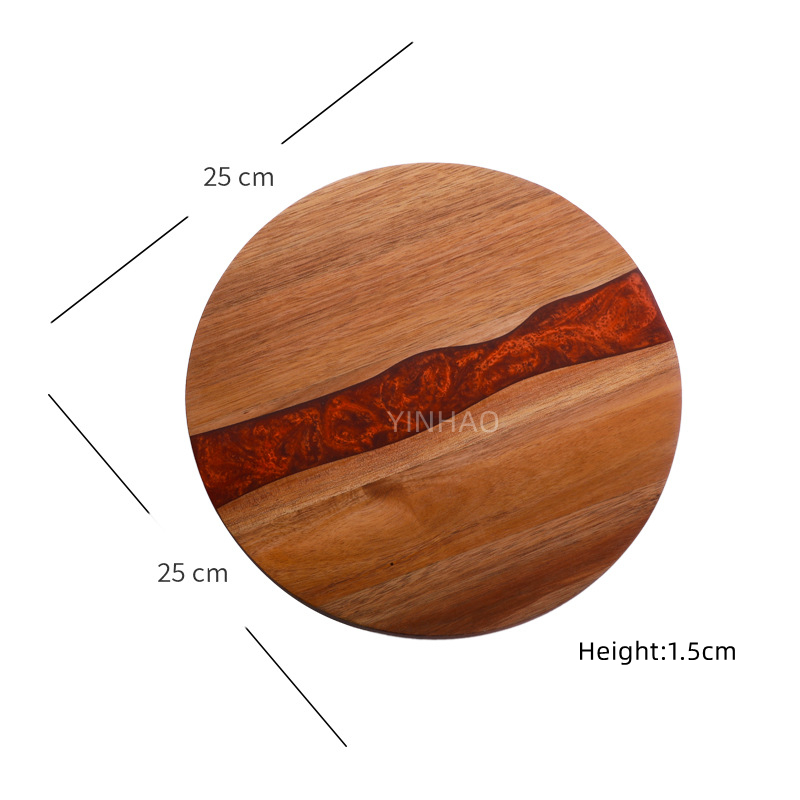 Epoxy Resin Wood Charcuterie Resin Round Kitchen 1.jpg