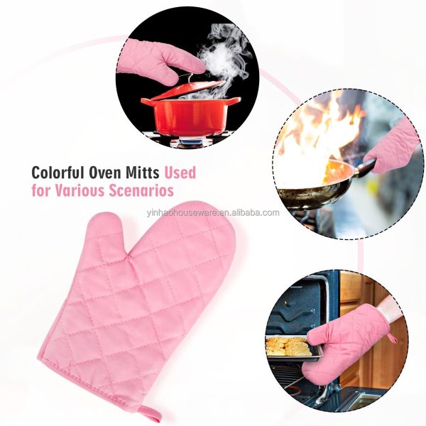1-Piece Heat-Resistant Oven Mitt Set with Heat-Proof Mitt — product image 4