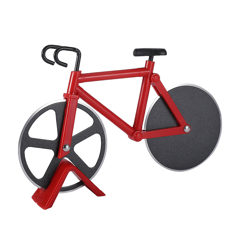 Bike-Shape Pizza Cutter — product detail 3 | YinHao Houseware